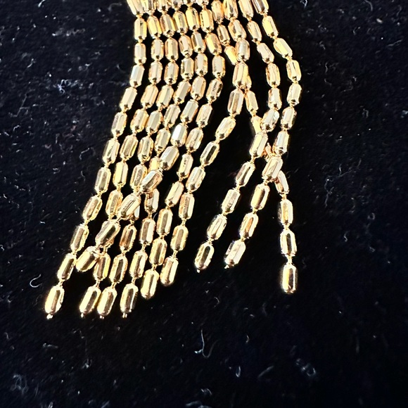 Egyptian Revival Modern Pharaoh Dangle Earrings - Picture 4 of 4